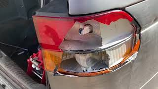 99-04 Honda Odyssey taillight assembly replacement