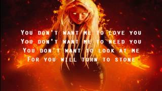 In This Moment - The Fighter (LYRICS)