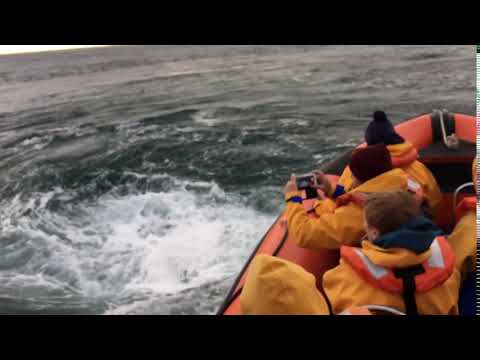 Heading into the Corryvreckan Whirlpools 2017