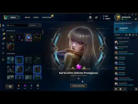Consiguiendo Kai'sa prestigio y malzahar hextech.