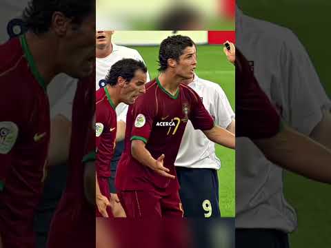 Portugal vs Inglaterra Copa del Mundo2006. ROONEY Cristiano Ronaldo...