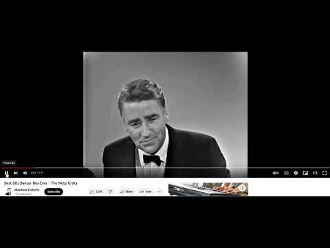 Best 60s Dancer Boy Ever dancing Billy Idol Rebel Yell (God powers before I was born) (1Brian God=6)