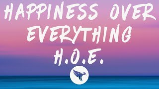 Jhené Aiko - Happiness Over Everything (H.O.E.) Lyrics ft. Future, Miguel