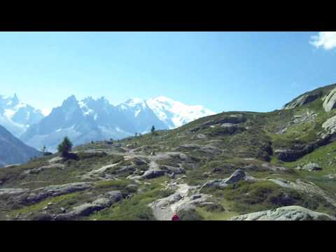 360º desde la Tete aux vents (2.130m) Mont-blanc al fondo