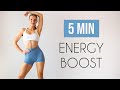 5 MIN MIDDAY ENERGY BOOST A Workout For When You Feel Like Taking A Nap
