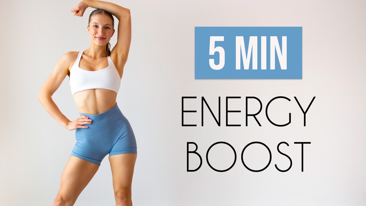5 MIN MIDDAY ENERGY BOOST (A workout for when you feel like taking a nap)