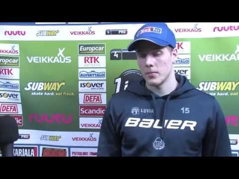 22.11.2014 Lukko - TPS: Pelaajahaastattelut ja Toivosen Teesit