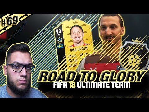 H ELITE ΜΑΣ ΠΗΓΕ ΖLATAN!!!! #FIFA 18 #ROAD TO GLORY #69