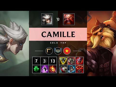Camille Top vs Gragas - VN Challenger Patch 25.15