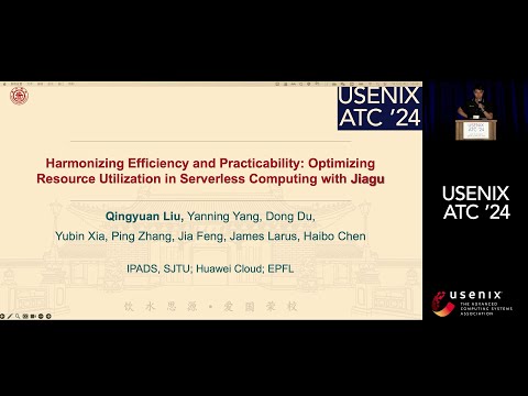 USENIX ATC '24 - Harmonizing Efficiency and Practicability: Optimizing Resource Utilization in...