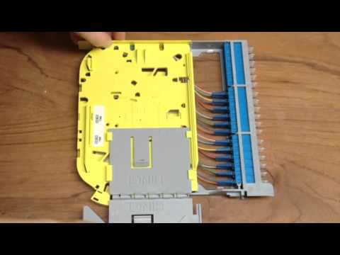 Výměna hinge setu u fiber traye