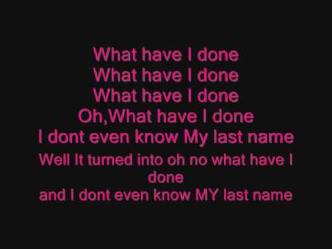 Carrie Underwood-Last Name Lyrics