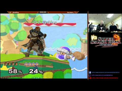 Melee Singles #33 - Winners Semi - The Intern (Ice Climbers) vs NoobKing (Captain Falcon/Ganon)