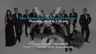 UMS 14-15: Max Raabe and the Palast Orchester | Apr 9