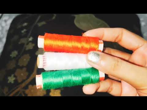 Thread Rakhi Tri color🇮🇳||Indian Flag Rakhi #tricolor #rakhi