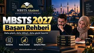 MBSTS 2027 Başarı Rehberi | Daha Planlı ve Verimli Nasıl Hazırlanılır?