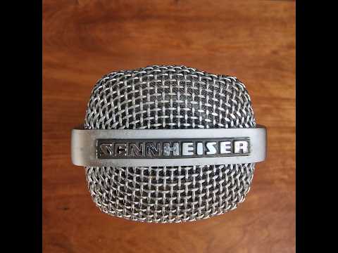 Sennheiser MD 421-N Vintage Dynamic Microphone (1970s) - Cream Block-Logo - S/N 43,541 - Broadcast 2-Pos Variant - Player's Special w/ Video Demo & Clip image 11