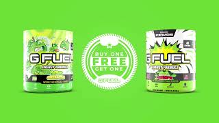 G FUEL St. Patrick's Day BOGO Buy 1, Get 1 Free at GFUEL.com!