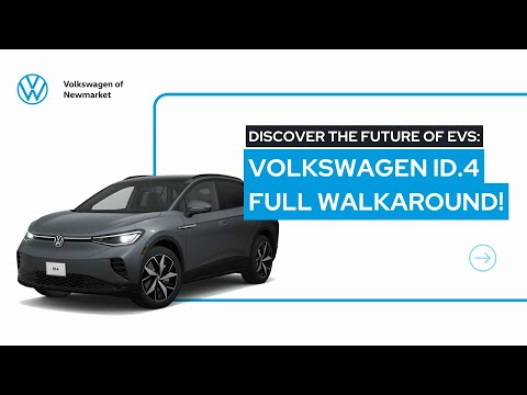 2024 Volkswagen ID.4 Walkaround: Upgrades, Range, & Features | Test Drive at Volkswagen of Newmarket