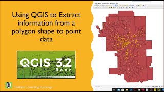 Using QGIS to Extract information from a polygon shape to point data