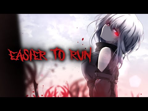 [Nightcore] Easier To Run - Linkin Park (lyrics)