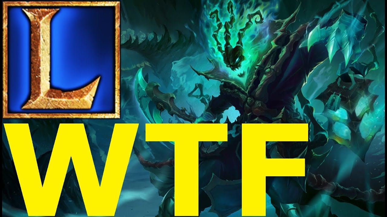 Liên Minh Huyền Thoại: Thresh cướp baron like a boss =)))) (vãi nhạc)
