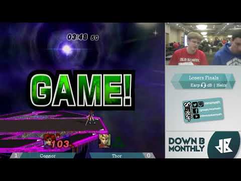 [PM] dB Dec. 2017 Monthly - Connor (Roy) vs Thor (Link) - Losers Finals
