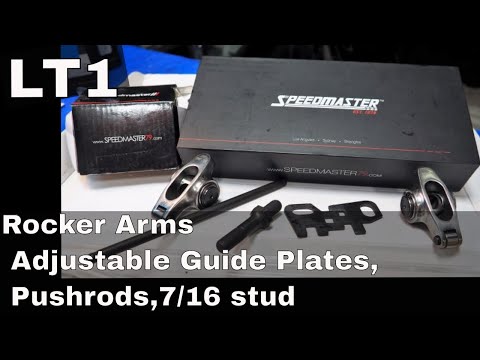 Small Block Chevy Rocker Arm, adjustable guide plates LT1 Speedmaster