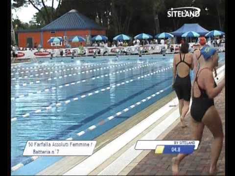 Serie 3 dei 50 Farfalla  Assoluti Femmine Master - 13 Memorial Andrea Bettiol