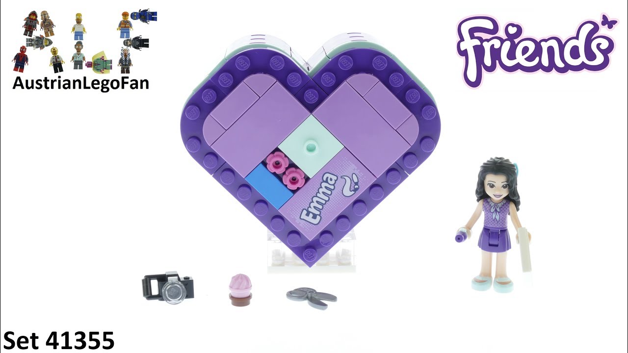 Lego Friends 41355 Emma´s Heart Box - Lego 41355 Speed Build