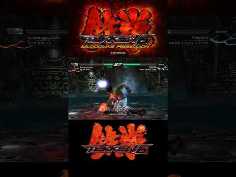 220_3 1-4 Lili vs Kazuya - Ranked Matches - Tekken 6 n30 #shorts #tekken #lili #kazuya #girl