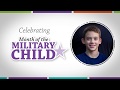 Month of the Military Child - Eli