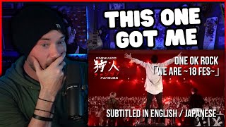 Metal Vocalist Reacts - ONE OK ROCK "We Are" | LIVE - 18 FES NHK