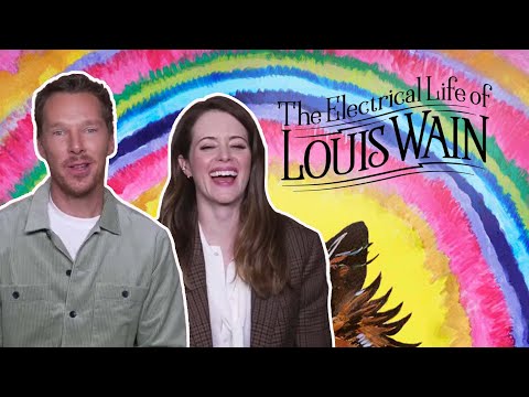 Benedict Cumberbatch & Claire Foy on working with Cats | The Electrical Life of Louis Wain