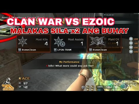 EZOIC vs LAPSAN | CLAN WAR | CROSSFIRE PH