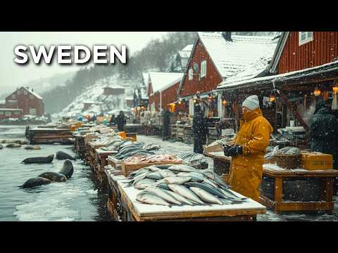 Living in Sweden | How People Live Along the Wild Nordic Coast | 4K