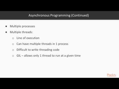 Concurrent and Distributed Computing with Python Diving Asynchronous Program | packtpub com