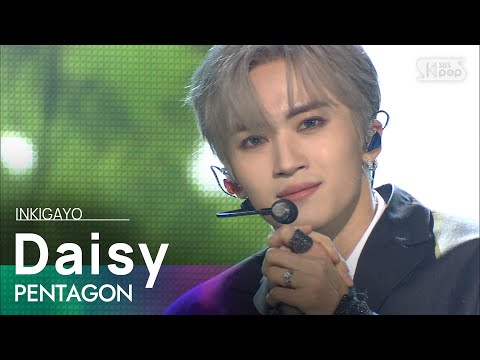 PENTAGON(펜타곤) - Daisy(데이지) @인기가요 inkigayo 20201025