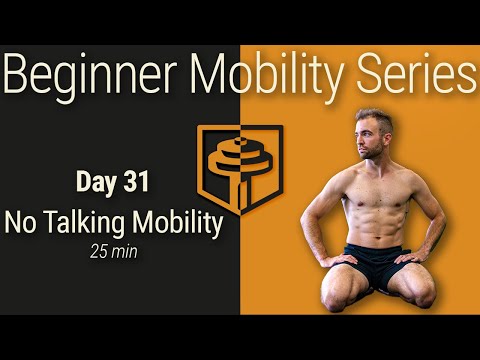 Day 31: No Talking Full Body Flow! | 25 Minutes | Beginner Mobility Series thumbnail