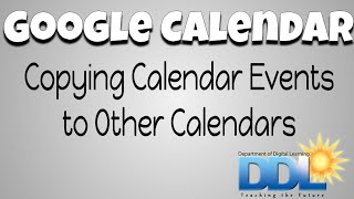 Copying Calendar Items