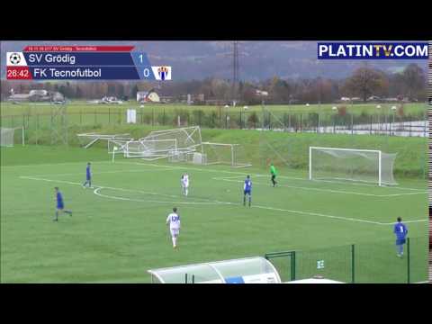 19.11.16 U17 SV Grödig - Tecnofutbol - Highlight  (1. Halbzeit / 26:40) am 19.11.2016 14:26