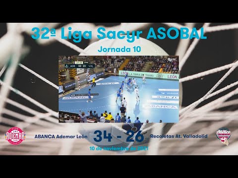 32ª Liga Sacyr ASOBAL J10: ABANCA Ademar León - Recoletas At. Valladolid 34-26