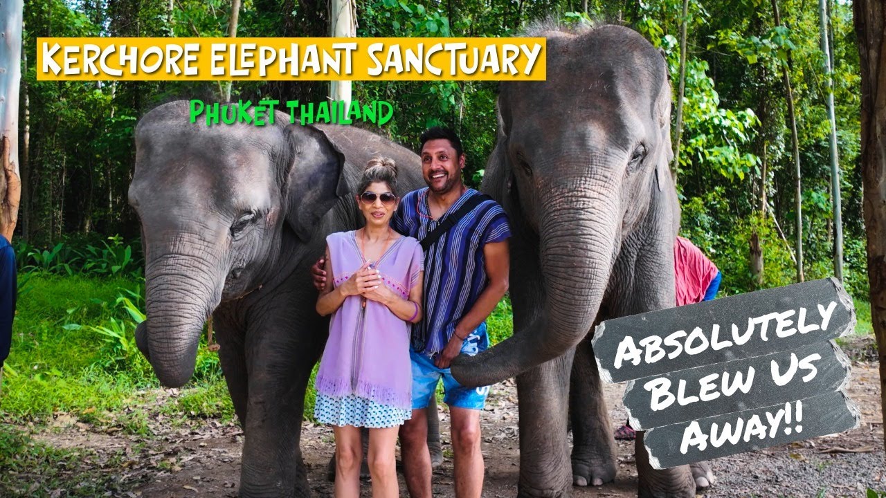 Want an unforgettable experience?! WATCH THIS NOW. Kerchor Elephant Sanctuary Phuket Thailand.