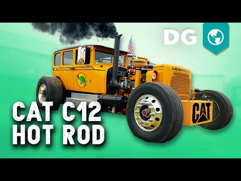 12L CAT Diesel swapped 1928 Studebaker Commander with Air Ride!