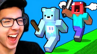 I Made This Guy RAGE in Minecraft Bedwars