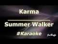 Summer Walker - Karma (Karaoke)