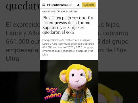 DOS NOTICIAS QUE SE ENTIENDEN MEJOR JUNTAS: 88 #zapatero #PSOE #plusultra