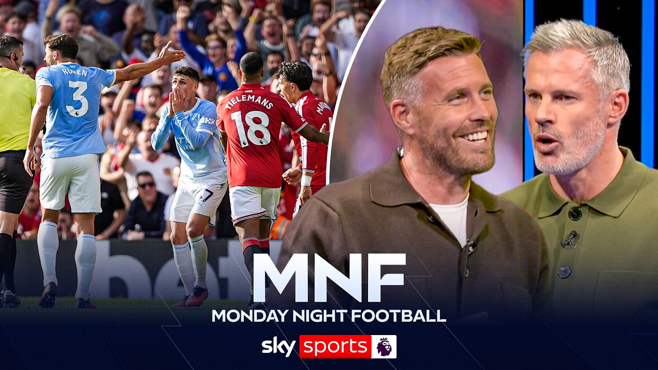 Jamie Carragher & Rob Edwards full analysis of CONTROVERSIAL Manchester derby!