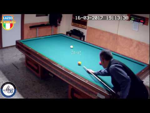 Piccirilli vs Sarti - Gara Interregionale 1/2/3 Cat. CSB Martino's Billiards (LT) 14/18Mar2017