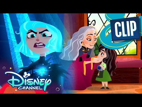 Cass's Childhood Revealed 😱| Rapunzel's Tangled Adventure | Disney Channel